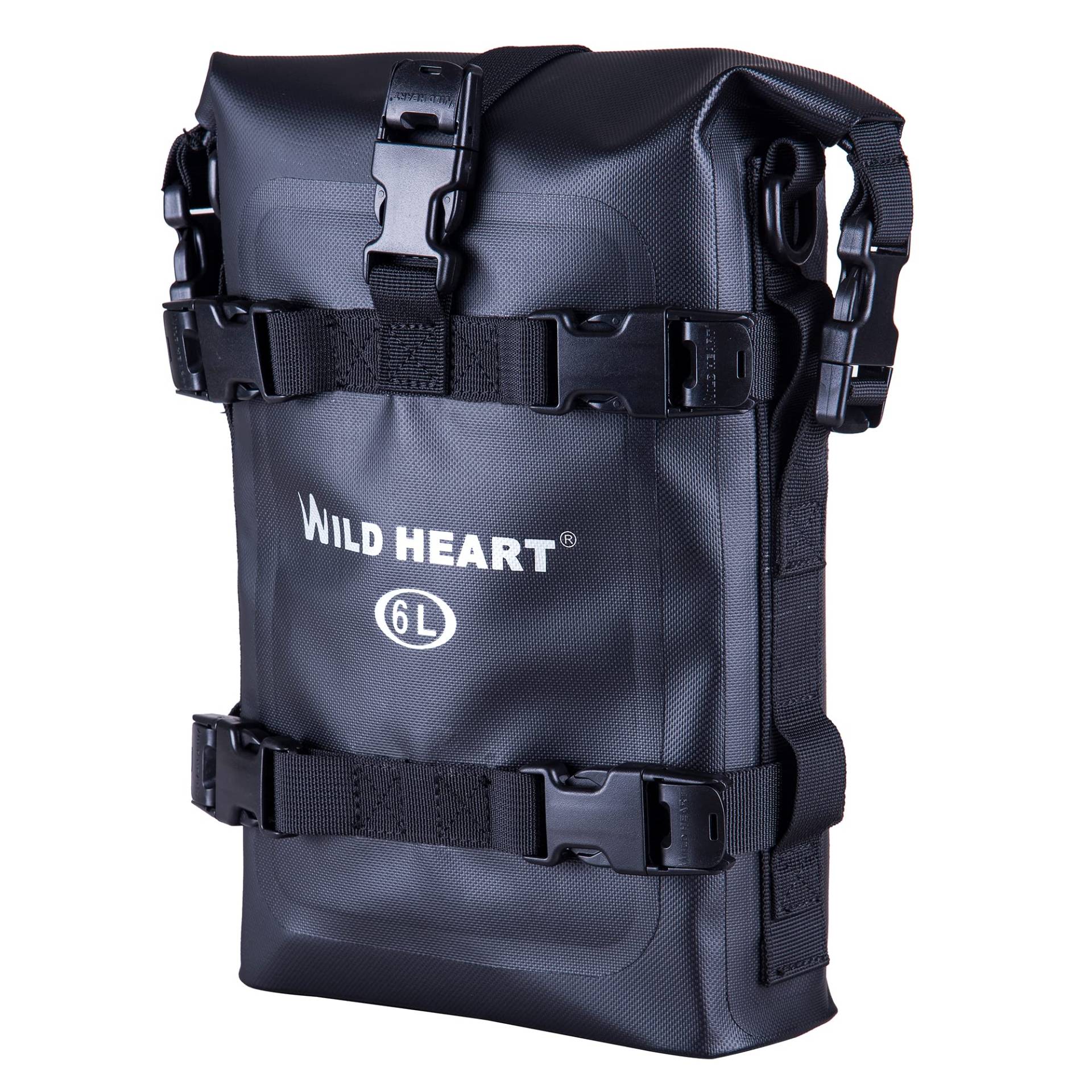 WILD HEART Motorrad-Trockentasche Sturzbügel-Taschen Motorrad-Tasche verwendet als Motorrad-Gepäck Sissy Bar Rücksitz Sattelträger Heckfender-Tasche seitliche Werkzeugtasche für Moto ATV（TPU von WILD HEART