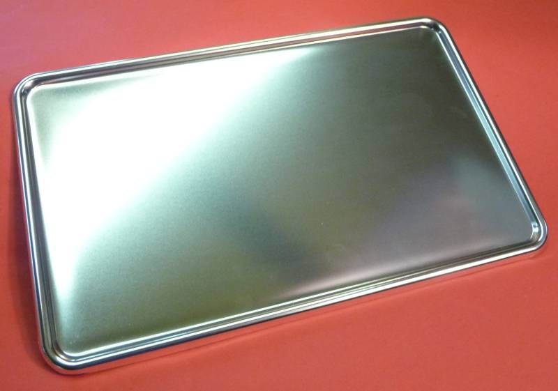 Kennzeichenunterlage Aluminium Hochglanz für HINTEN von WIM-DESIGN