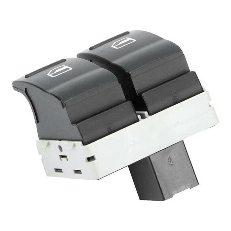 Fensterheber Schalter Für VW Transporter T5 T6 Für Caravelle 7E0959855A9B9 Auto Elektrische Tür Fenster Doppel Schalter Button Control Fahrerseite autofenster schalter von WINVOX