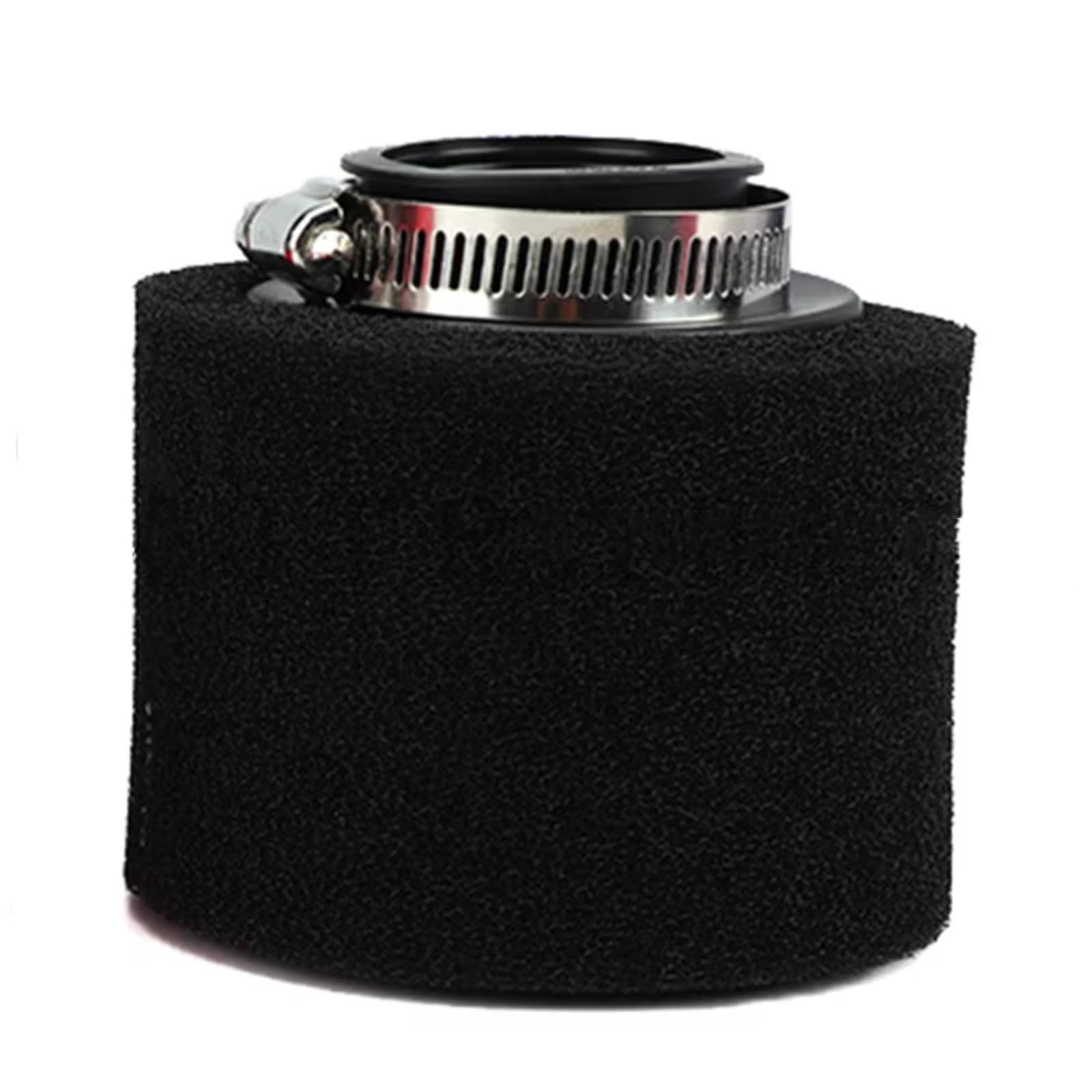Motorrad Luftfilter 35/38/42/45/48/50/60mm Schwarz/Rot Schaum Luftfilter Schwamm Reiniger Moped Roller Dirt Pit Bike Motorrad Ersatzteile Sportluftfilter Luft Filter(45mm Straight-B) von WINVOX