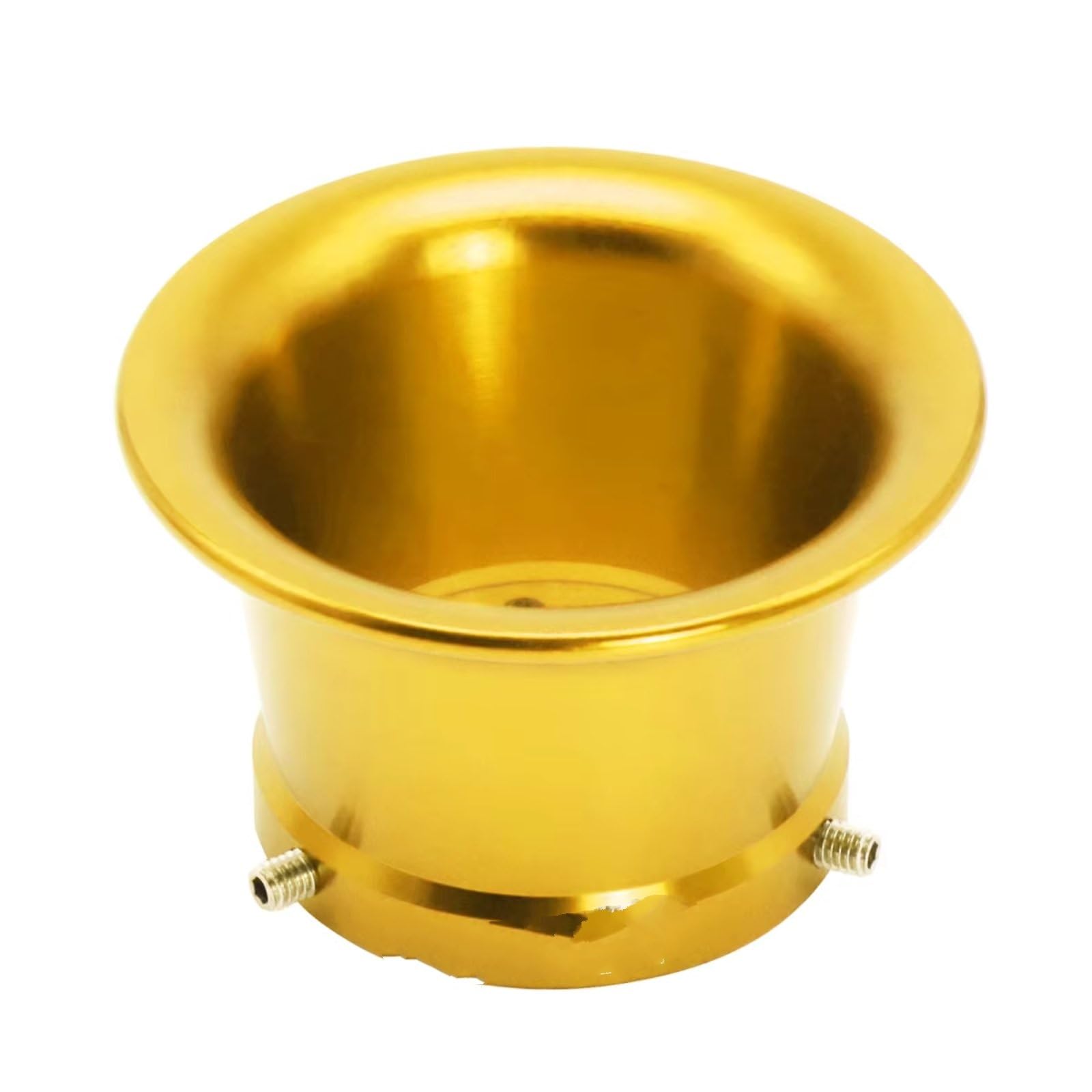Motorrad Luftfilter 38mm/42mm Modifizierter Motorradvergaser Carb Luftfilter Windbecher Für PHBL PHBH Sportluftfilter Luft Filter(42mm Gold) von WINVOX
