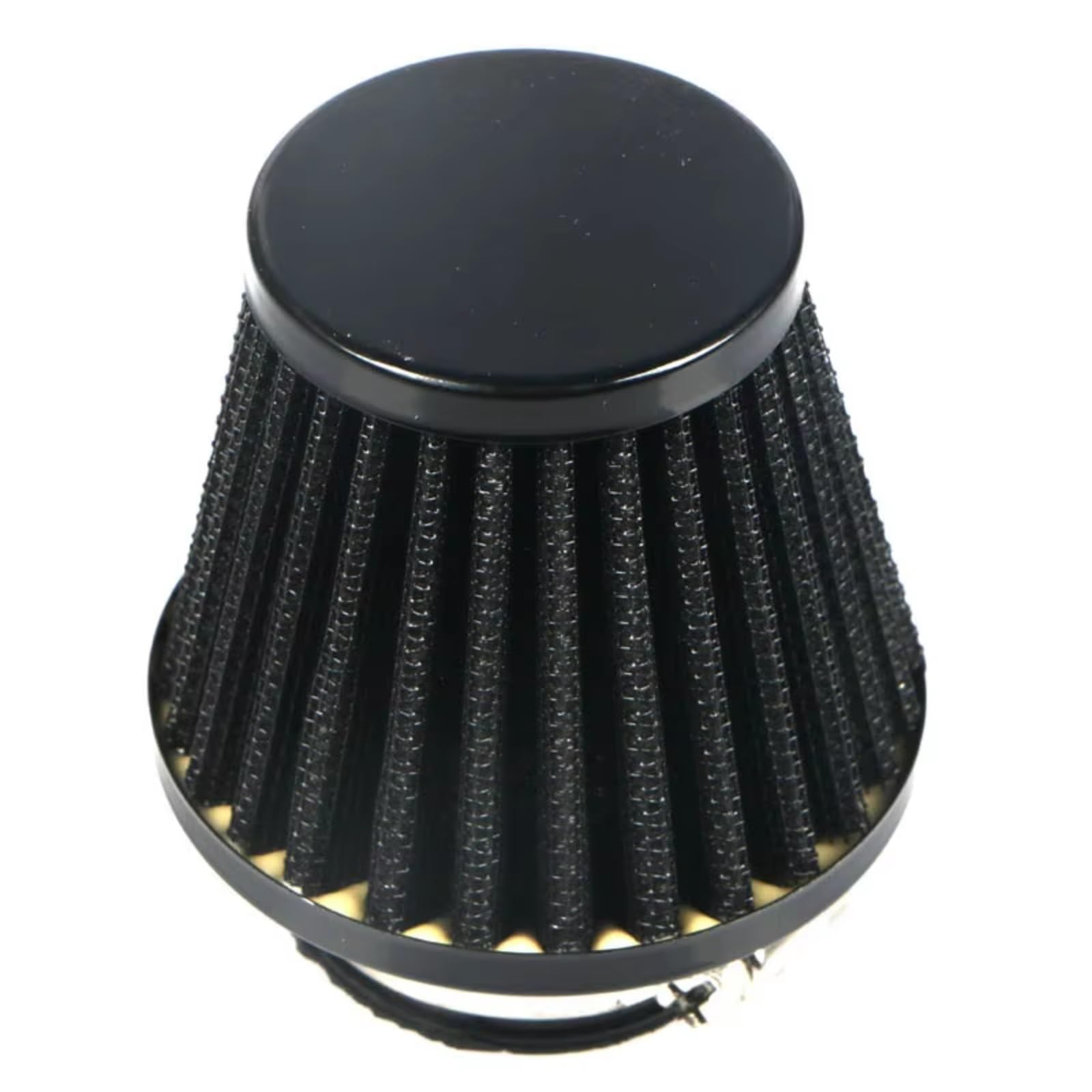 Motorrad Luftfilter 38mm 45mm 50mm 60mm Motorrad-Luftfilterreiniger-Induktionssatz 110ccm 125ccm 150ccm 250ccm 450ccm Motorrad ATV Dirt Bike Motor Sportluftfilter Luft Filter(38mm-Black) von WINVOX