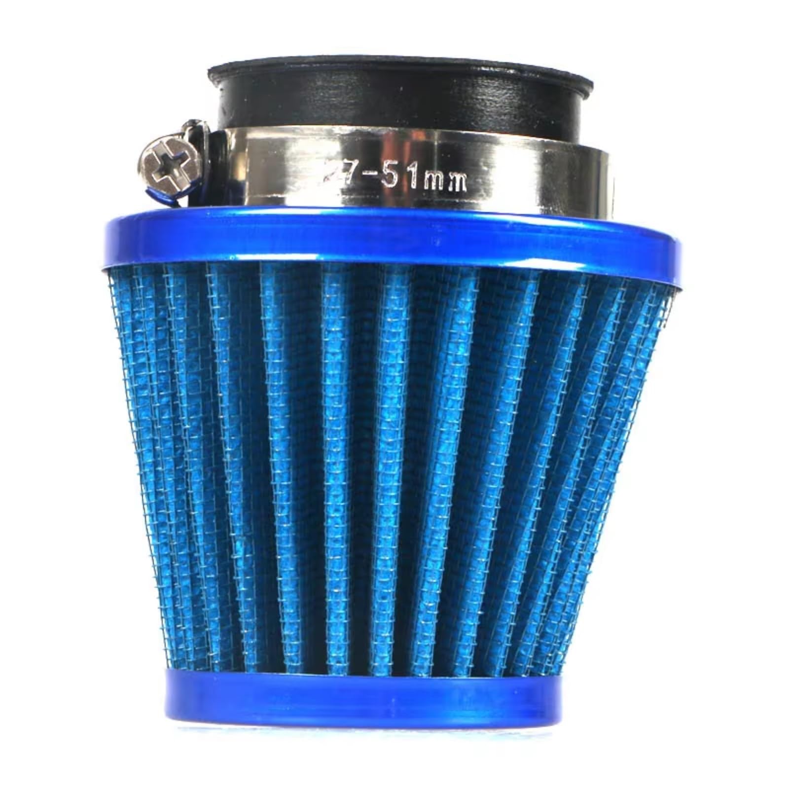 Motorrad Luftfilter 38mm 45mm 50mm 60mm Motorrad-Luftfilterreiniger-Induktionssatz 110ccm 125ccm 150ccm 250ccm 450ccm Motorrad ATV Dirt Bike Motor Sportluftfilter Luft Filter(38mm-Blue) von WINVOX