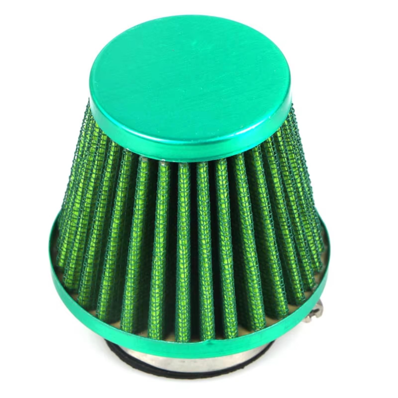 Motorrad Luftfilter 38mm 45mm 50mm 60mm Motorrad-Luftfilterreiniger-Induktionssatz 110ccm 125ccm 150ccm 250ccm 450ccm Motorrad ATV Dirt Bike Motor Sportluftfilter Luft Filter(58-60mm-green) von WINVOX
