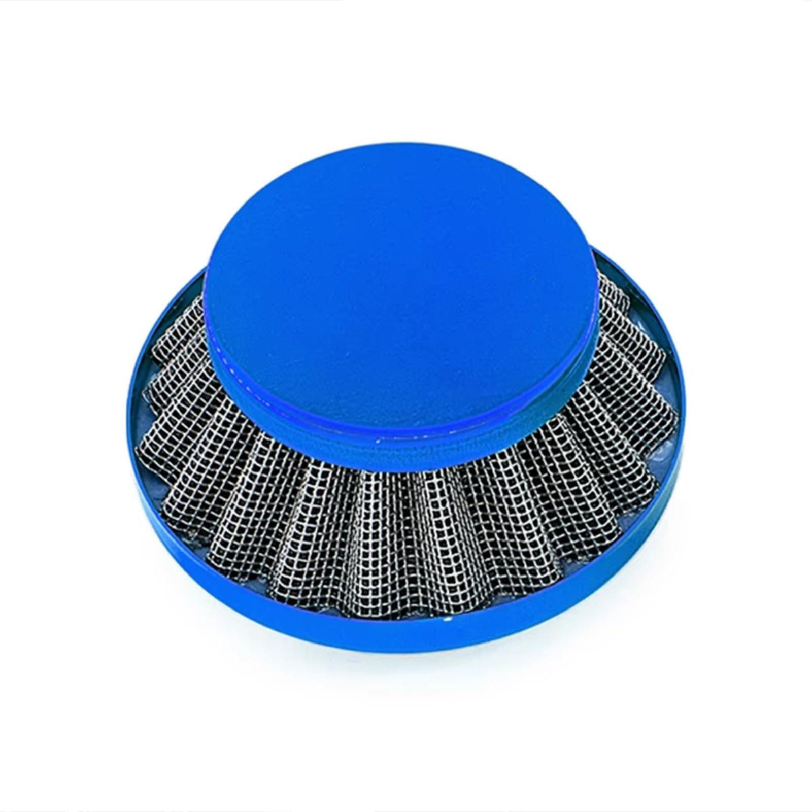 Motorrad Luftfilter 42-44mm 58-60mm Luftfilter Clearner Für Gas Motorisierte Fahrrad Moto Pocket Bike ATV Quad 4 Wheeler Motorrad Sportluftfilter Luft Filter(58mm-60MM -Blue) von WINVOX