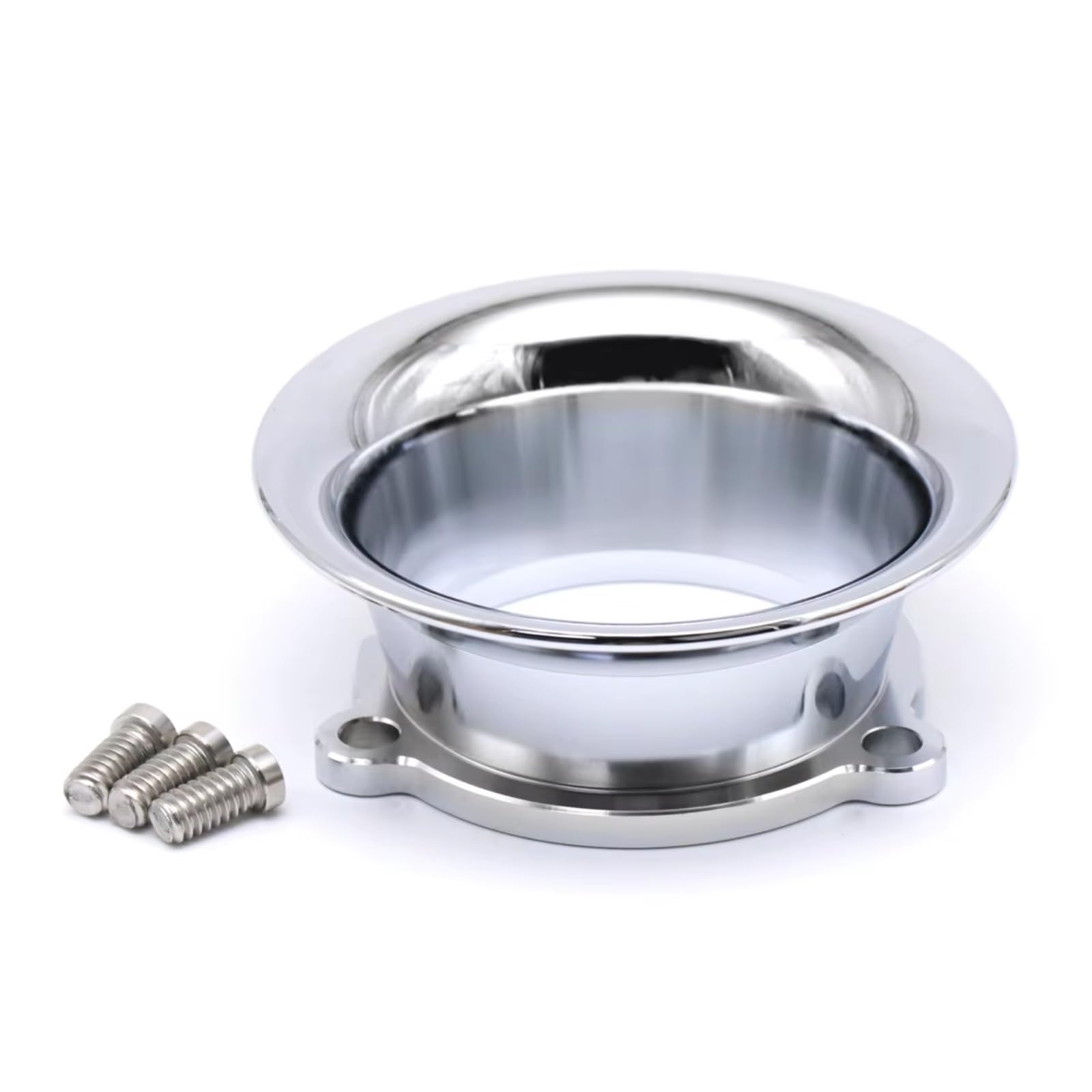 Motorrad Luftfilter Billet CV40 Vergaser Lufteinlass Reiniger Motorrad Teil Sportluftfilter Luft Filter(Silber) von WINVOX