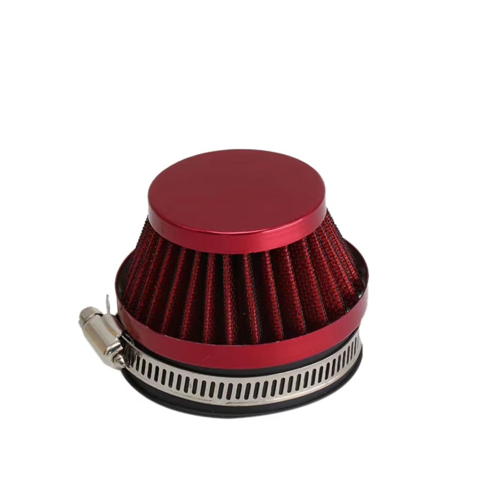 Motorrad Luftfilter Für KOSO Für MIKUNI OKO Vergaser Universal Vergaser Luftfilter Reiniger 48mm 55mm 60mm Motorrad Roller Sportluftfilter Luft Filter(35mm red) von WINVOX