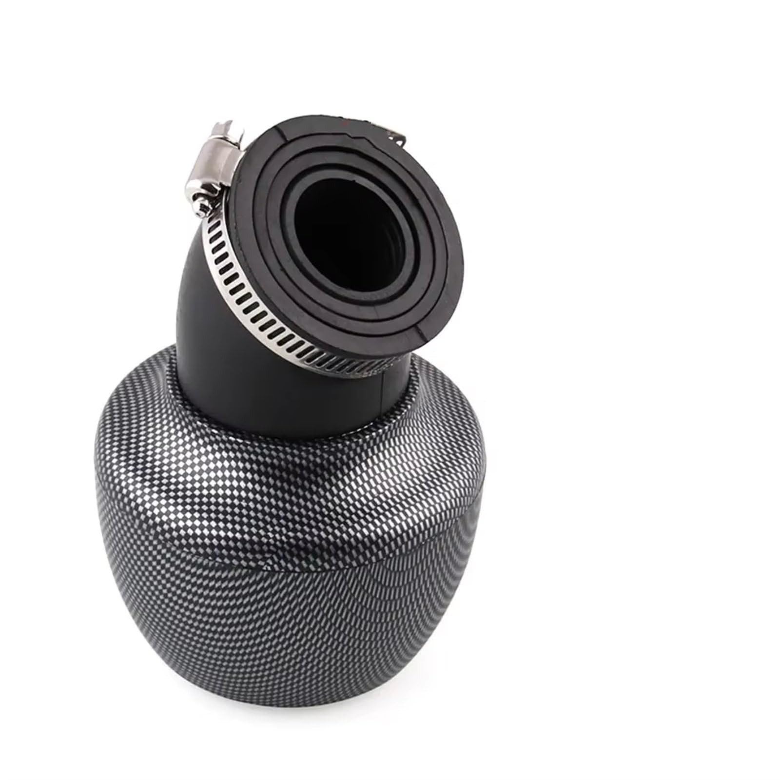 Motorrad Luftfilter Für Kawasaki Carbon Faser Luftfilter Dirt Pit Bike Motorrad Roller 70-200cc ATV 48MM 35MM 42MM Sportluftfilter Luft Filter(One Size fit All) von WINVOX