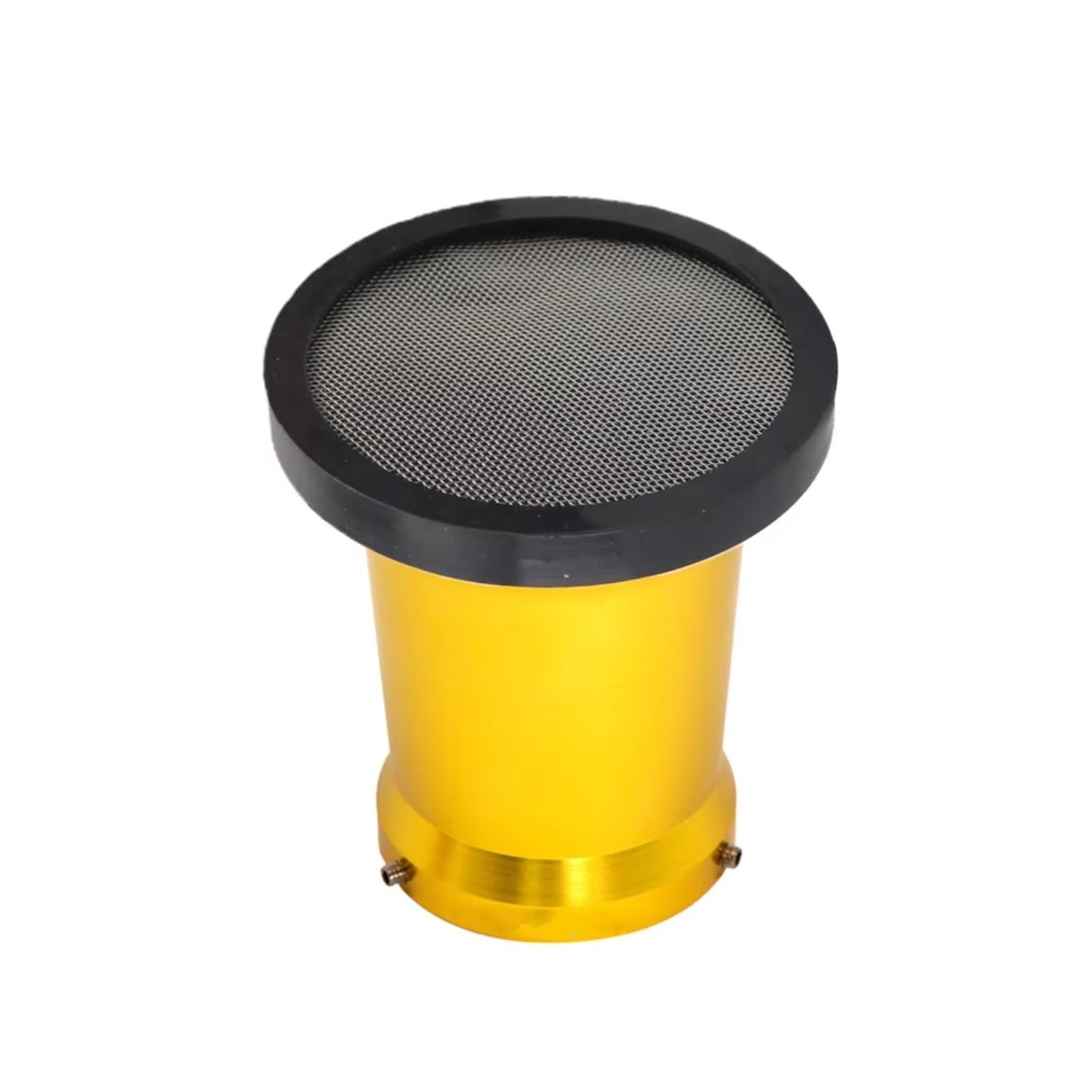 Motorrad Luftfilter Für OKO Für KOSO Für MIKUNI PWK32 PWK34 55mm Motorrad Vergaser Luftfilter Wind Horn Tasse Sportluftfilter Luft Filter(Gold Set) von WINVOX