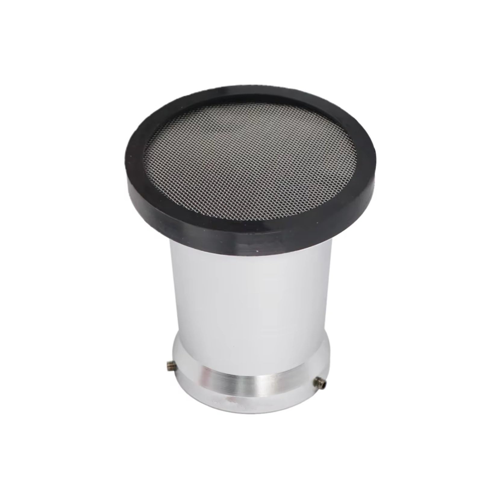 Motorrad Luftfilter Für OKO Für KOSO Für MIKUNI PWK32 PWK34 55mm Motorrad Vergaser Luftfilter Wind Horn Tasse Sportluftfilter Luft Filter(Silver Set) von WINVOX