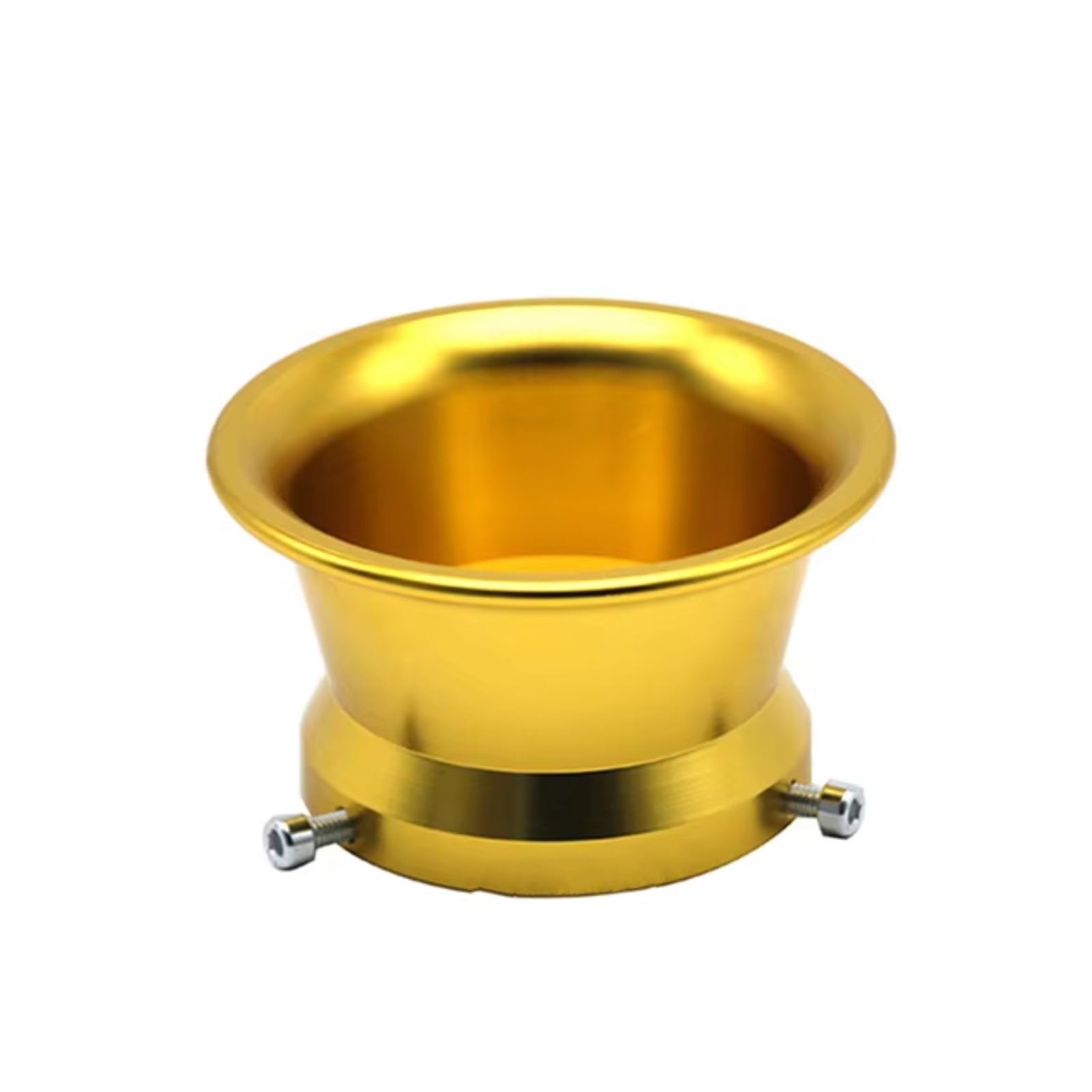 Motorrad Luftfilter Für PWK 21 24 26 28 30 32 34 PE 28 30 Vergaser 50mm 55mm Motorrad Vergaser Luftfilter Wind Tasse Horn Tasse Sportluftfilter Luft Filter(55mm Gold) von WINVOX