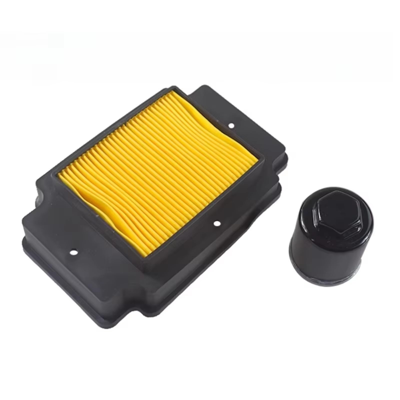 Motorrad Luftfilter Für QJMOTOR SRV250/300 300S QJ300-12 QJ300-12A Motor Ansaugreiniger Ölfilter Ersatzteile Motorrad Luftfilter Sportluftfilter Luft Filter(1 Satz) von WINVOX