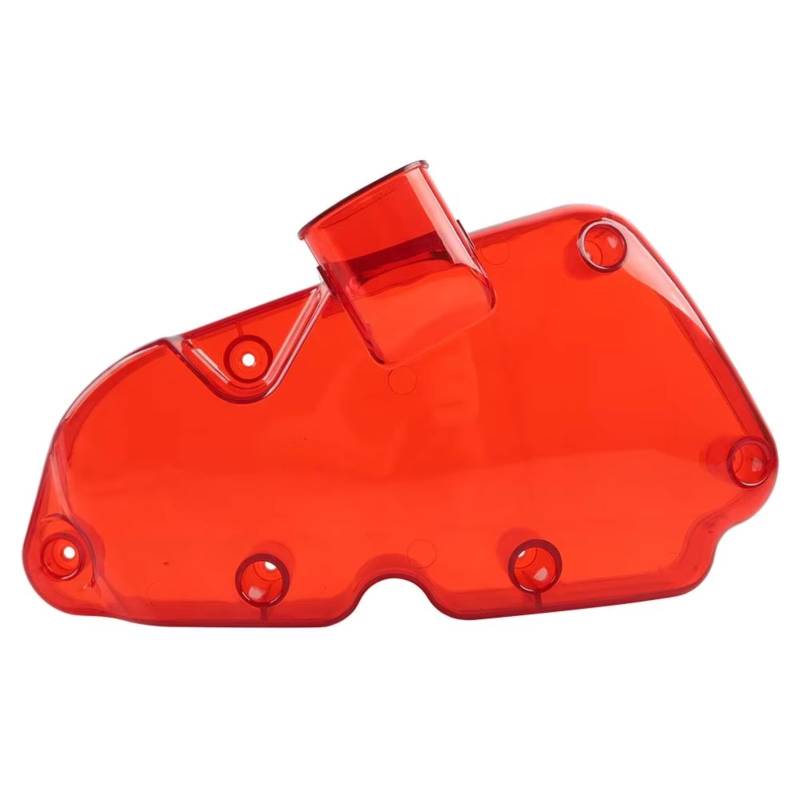 Motorrad Luftfilter Für Vespa LT LX Für Primavera Für Sprint 125 150 Für Primavera150 Zubehör Motorrad Luftfilter Abdeckung Verkleidung Schmücken Schutz Sportluftfilter Luft Filter(Red) von WINVOX
