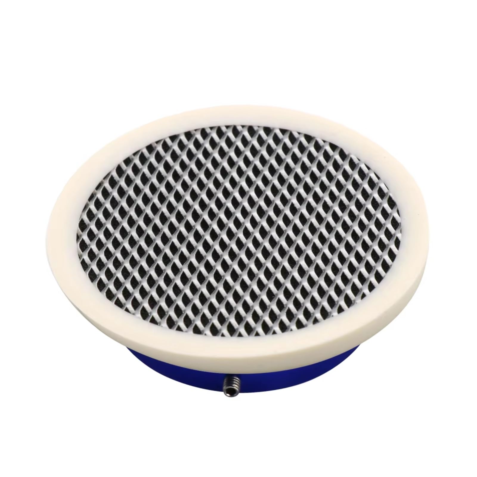 Motorrad Luftfilter Motorrad Vergaser 55mm Luftfilter Tasse Wind Horn Trichter Mit Net Sportluftfilter Luft Filter(Blue) von WINVOX