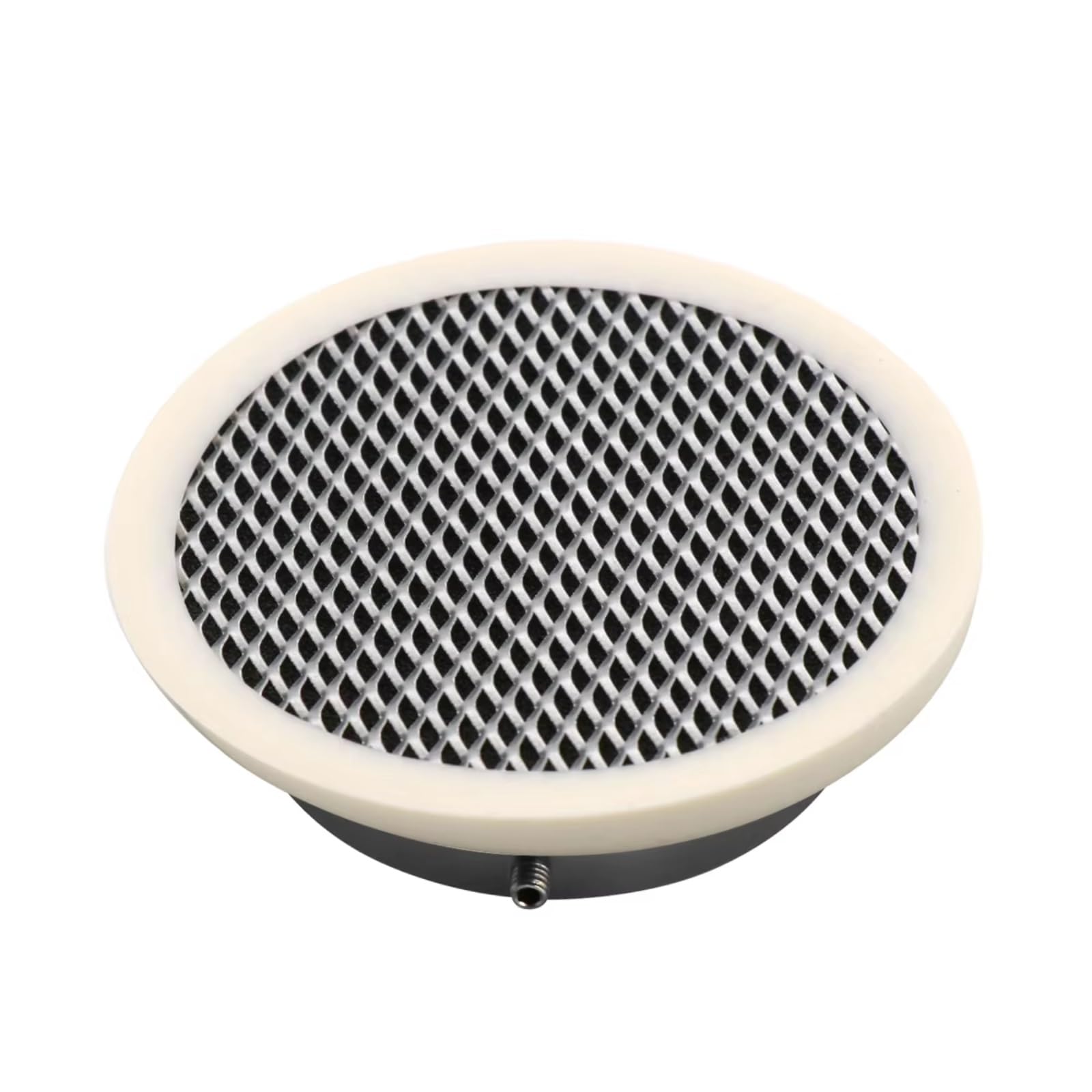 Motorrad Luftfilter Motorrad Vergaser 55mm Luftfilter Tasse Wind Horn Trichter Mit Net Sportluftfilter Luft Filter(Titanium) von WINVOX