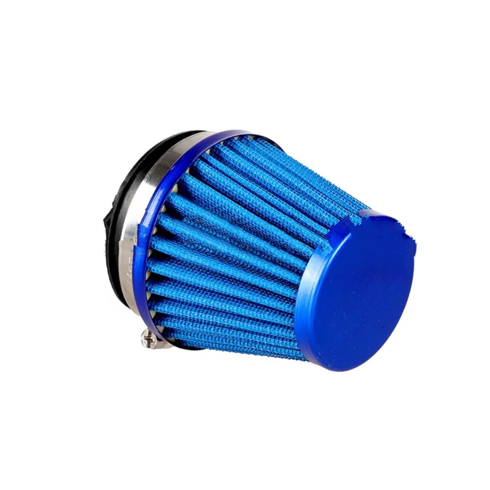 Motorrad Luftfilter Universal 48mm-50mm Motorrad Luftfilter Reiniger Air Pod Für 110cc 125cc 140cc Motorrad Roller Pit Dirt Bike ATV Quad Buggy Sportluftfilter Luft Filter(Blue) von WINVOX