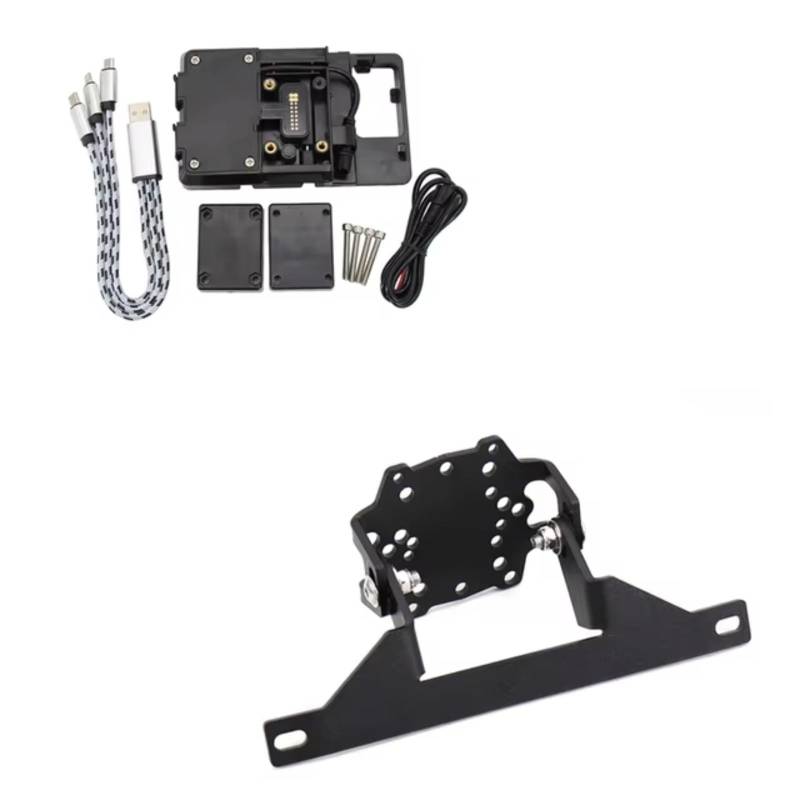 Motorrad Navigationshalterung FÜR FÜR R850RT FÜR R1150RT Motorrad Telefon Ständer Halter GPS Halterung Telefon Halter USB(BC) von WINVOX