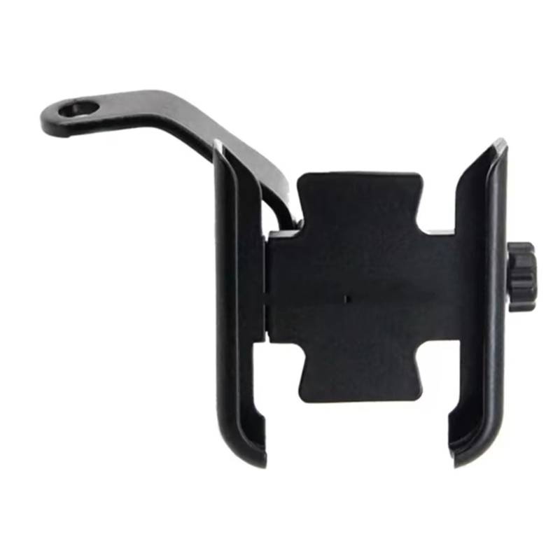 Motorrad Navigationshalterung Für Benelli Für TRK 502 520X 702 702X X 251 2024 CNC Motorrad Spiegel Lenker Handy Halter GPS Stand Halterung(Mirror Type Black) von WINVOX