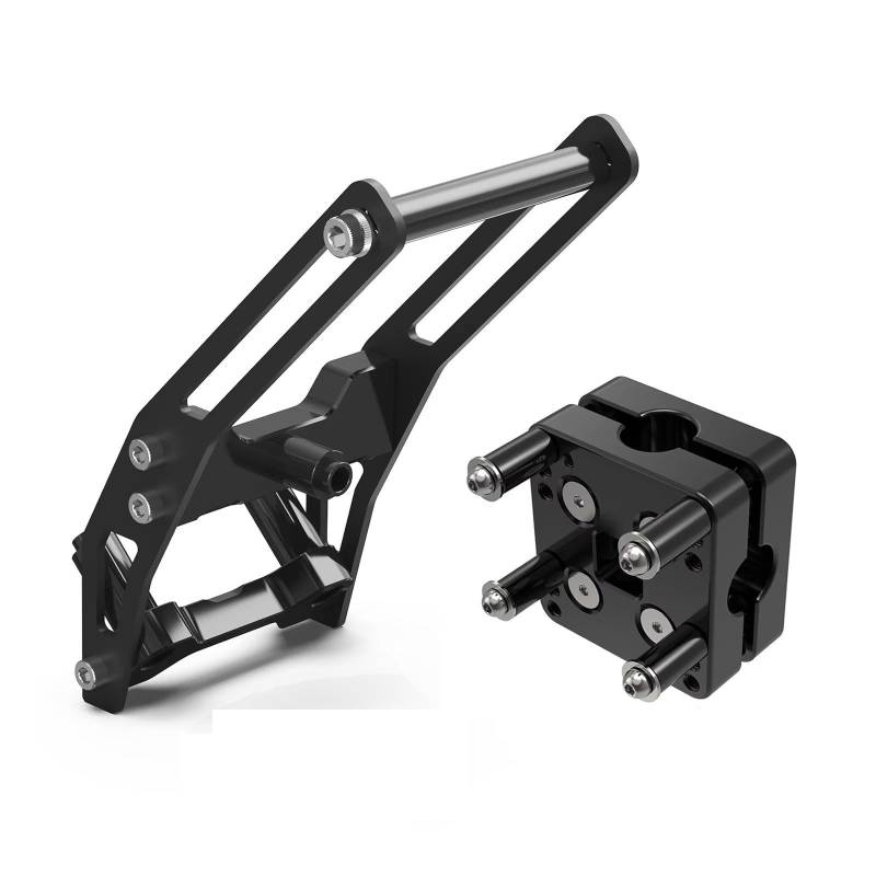Motorrad Navigationshalterung Für Ducati Für DesertX 2022 2023 2024 12MM Bar Motorrad Navigation GPS Halterung 12MM GPS Halter Bar Clamp(Set) von WINVOX