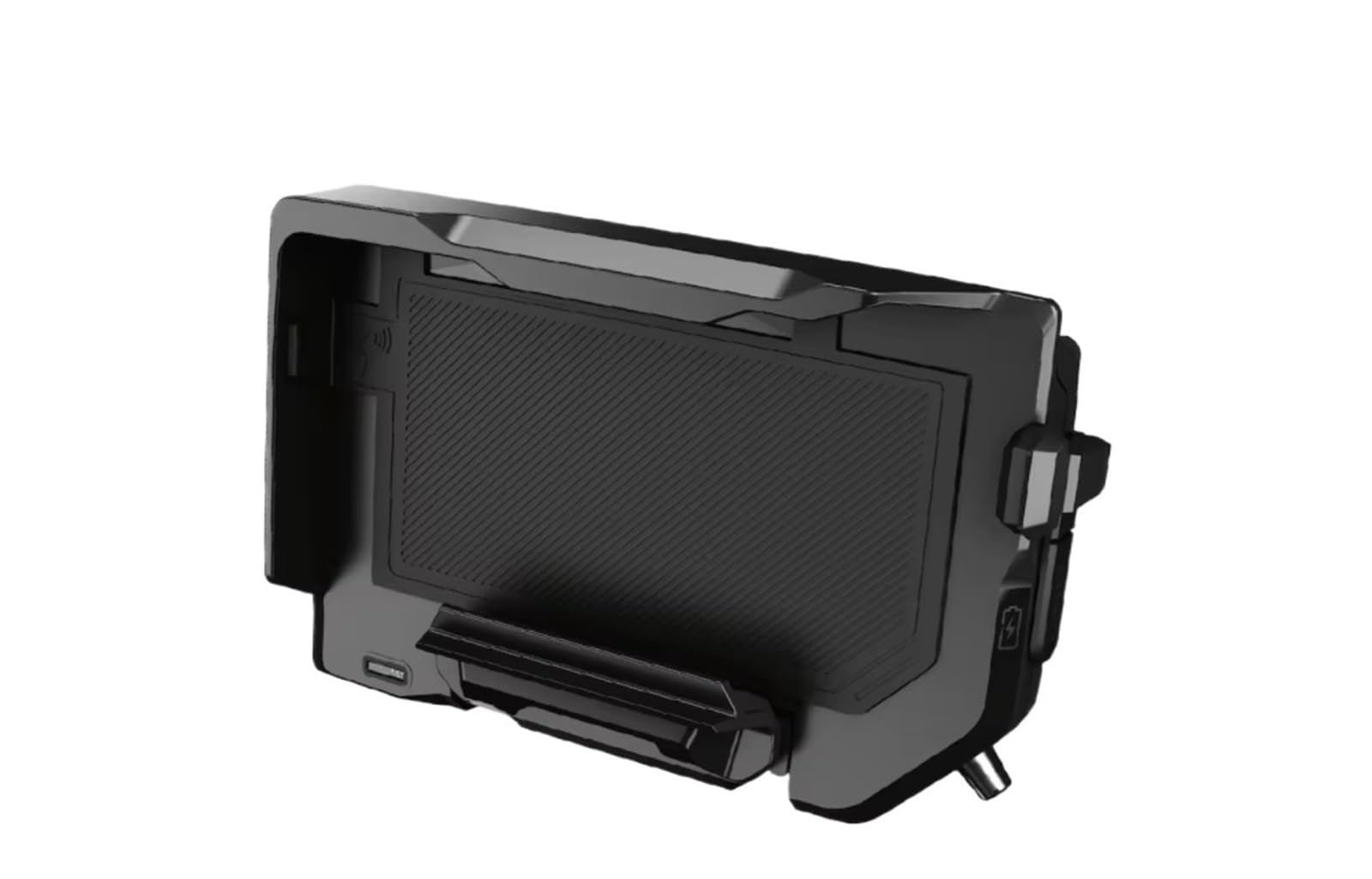 Motorrad Navigationshalterung Für F850GS F750GS R1250GS R1200GS R1300GS Für ADV S1000XR F900XR Motorrad Drahtlose Lade Telefon Halter Navigation Halterung(Wireless- White Line) von WINVOX