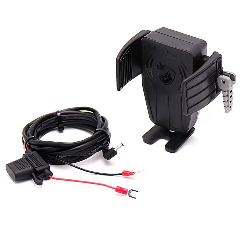 Motorrad Navigationshalterung Für Goldwing GL 1800 F6B GL1800 Für DCT 2018-2021 Motorrad GPS Telefon Halter Drahtlose Lade Navigation Halterung(A) von WINVOX