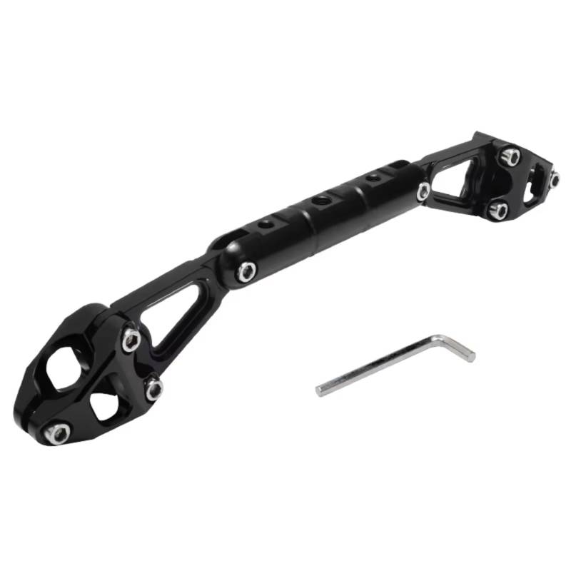 Motorrad Navigationshalterung Für PCX125 PCX150 PCX160 GPS Motorrad Halter Querlatte Lenker Extender Licht Lampe Halterung Telefon Stehen(A Black) von WINVOX