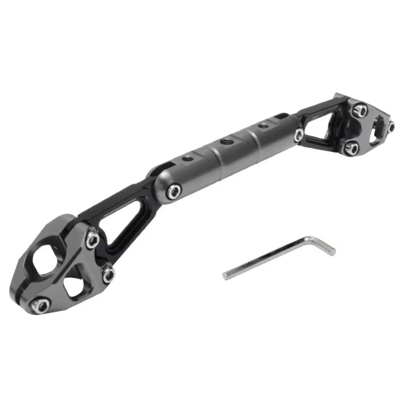 Motorrad Navigationshalterung Für PCX125 PCX150 PCX160 GPS Motorrad Halter Querlatte Lenker Extender Licht Lampe Halterung Telefon Stehen(H Titanium) von WINVOX