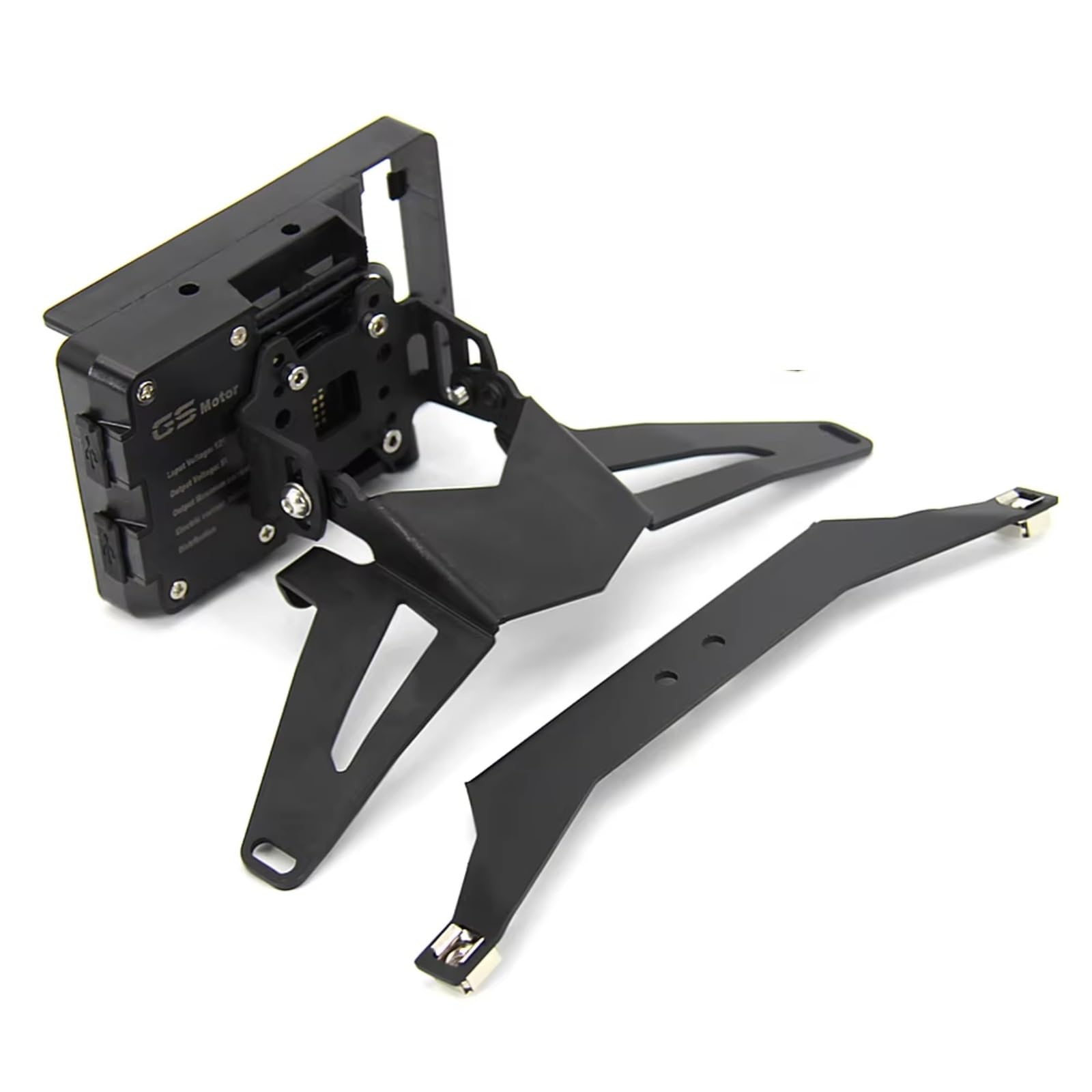 Motorrad Navigationshalterung Für R 1200 RT 2006-2009 Navigation Halterung Motorrad GPS Navigator USB Lade Telefon Halter(A Set) von WINVOX