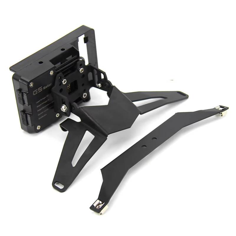 Motorrad Navigationshalterung Für R 1200 RT 2006-2009 Navigation Halterung Motorrad GPS Navigator USB Lade Telefon Halter(A Set) von WINVOX