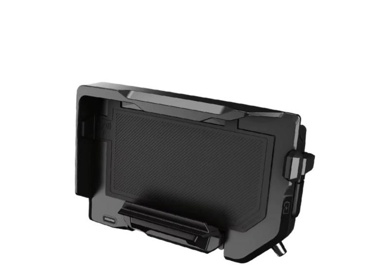Motorrad Navigationshalterung Für R1200GS Für R1250GS Für ADV Drahtlose Lade Handy-Navigation Halterung Motorrad Drahtlose Lade(Wireless- Black Line) von WINVOX