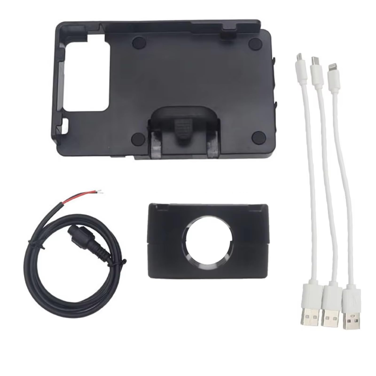 Motorrad Navigationshalterung Für R1200GS LC F800GS Für ADV F700GS R1250GS 12mm 16mm 22mm Handy Motorrad Navigation Halterung USB Lade Halter(22mm) von WINVOX