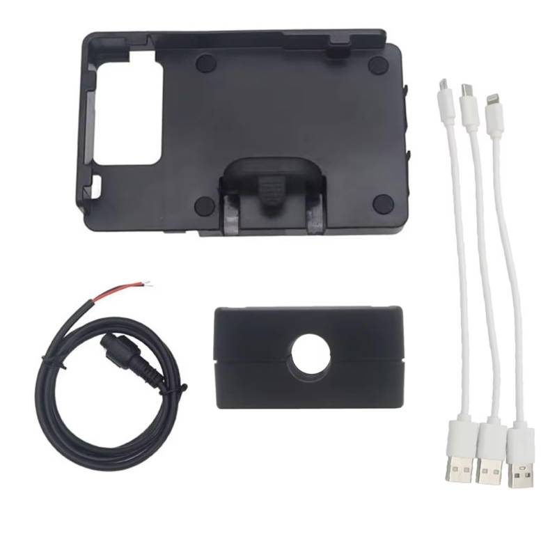 Motorrad Navigationshalterung Für R1200GS LC Für ADV F750GS R1250GS S1000XR 12mm 16mm 22mm Handy Motorrad Navigation Halterung USB Lade Halter(with 12mm Clip) von WINVOX