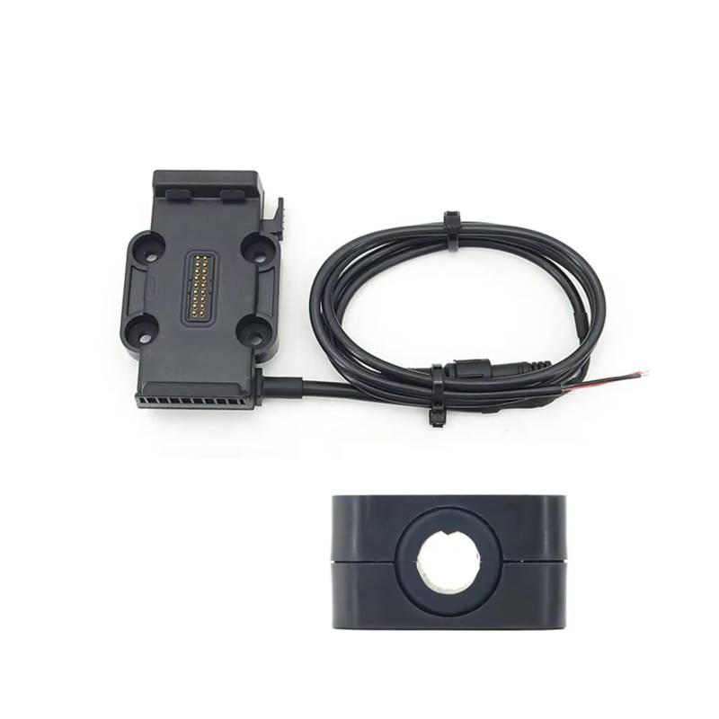 Motorrad Navigationshalterung Für R1250GS F900XR R18 Motorrad Drahtlose Lade 12mm 16mm 22mm Querlatte Roll Bar Telefon Navigation Halterung Basis(Black Base 12mm) von WINVOX
