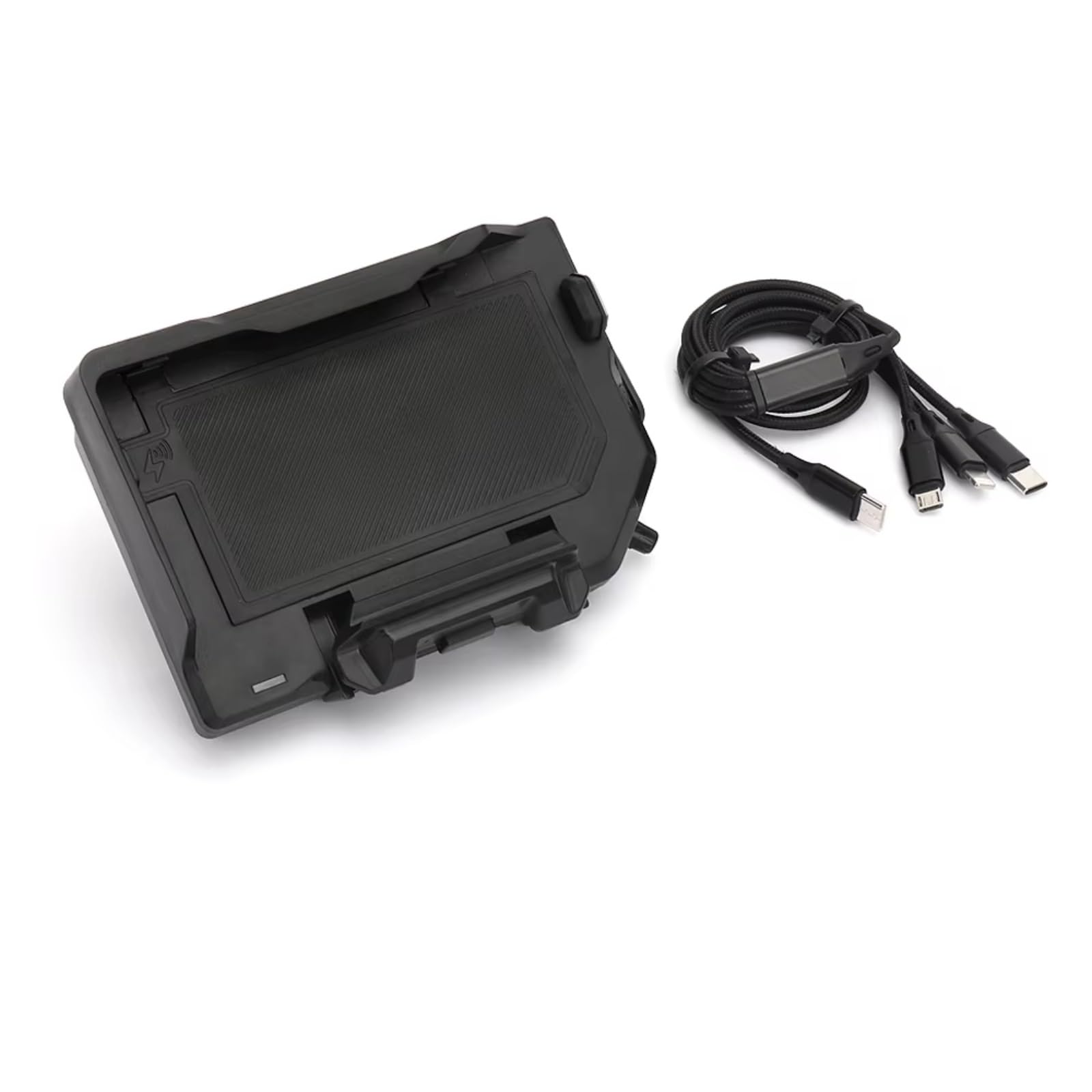 Motorrad Navigationshalterung Für R1300GS F750GS F850GS R1250GS R1200GS LC Für Abenteuer Handy-Navigation Halterung Motorrad(Wireless- Black Line) von WINVOX