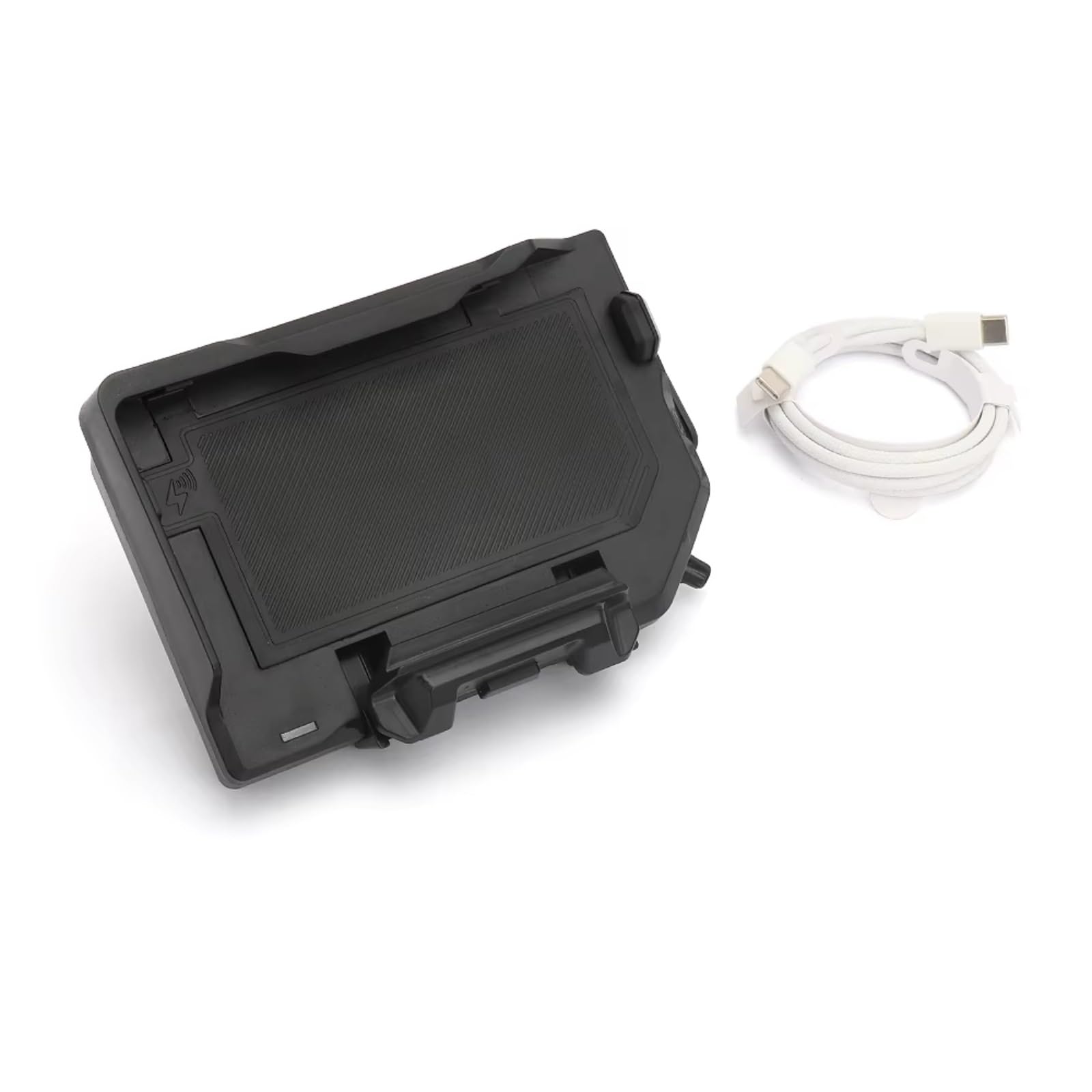Motorrad Navigationshalterung Für R1300GS F750GS F850GS R1250GS R1200GS LC Für Abenteuer Handy-Navigation Halterung Motorrad(Wireless- White Line) von WINVOX