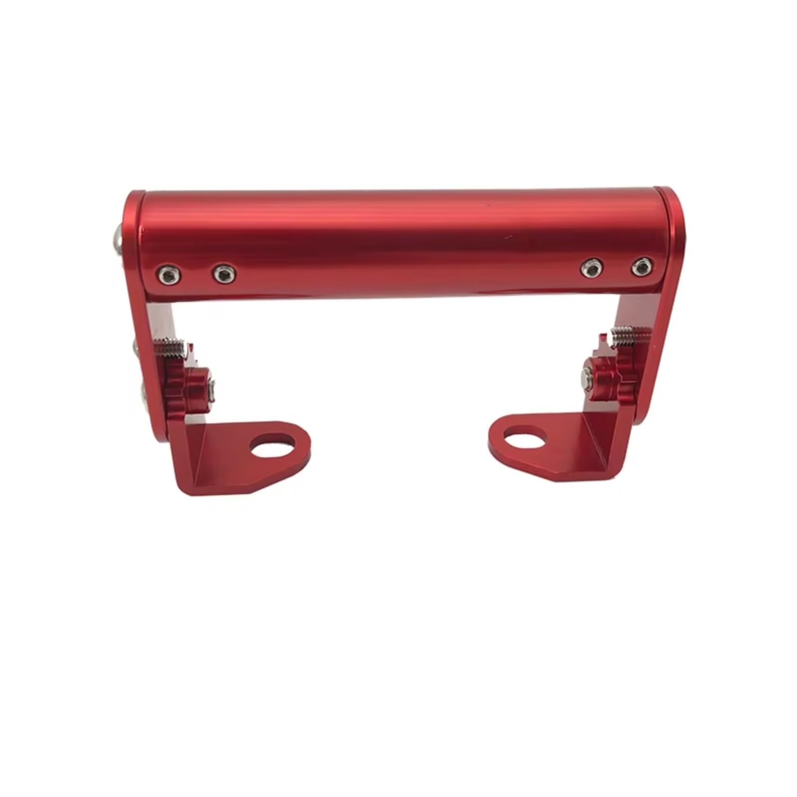 Motorrad Navigationshalterung Für Suzuki Einstellbare Motorrad Telefon Halter Stehen GPS Navigation Platte Halterung(Red) von WINVOX