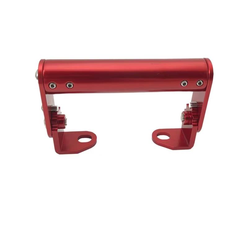 Motorrad Navigationshalterung Für Suzuki Einstellbare Motorrad Telefon Halter Stehen GPS Navigation Platte Halterung(Red) von WINVOX