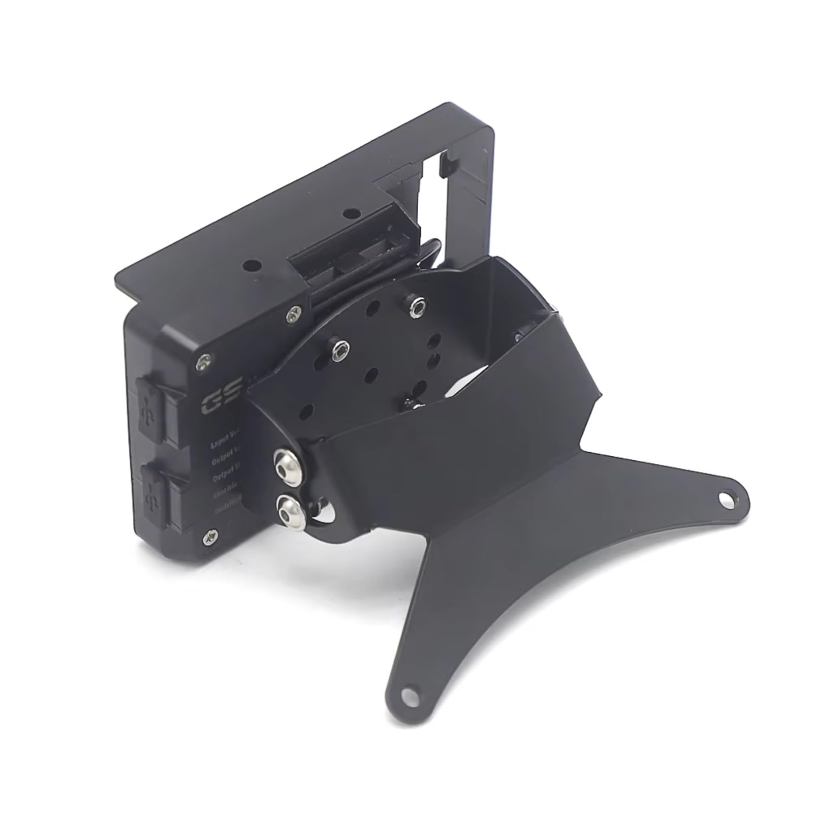 Motorrad Navigationshalterung Für Suzuki Für V-Strom DL 1000 2004-2013 Motorrad Telefon GPS Stand Navigation Halterung USB Und Drahtlose Lade(USB and Bracket) von WINVOX