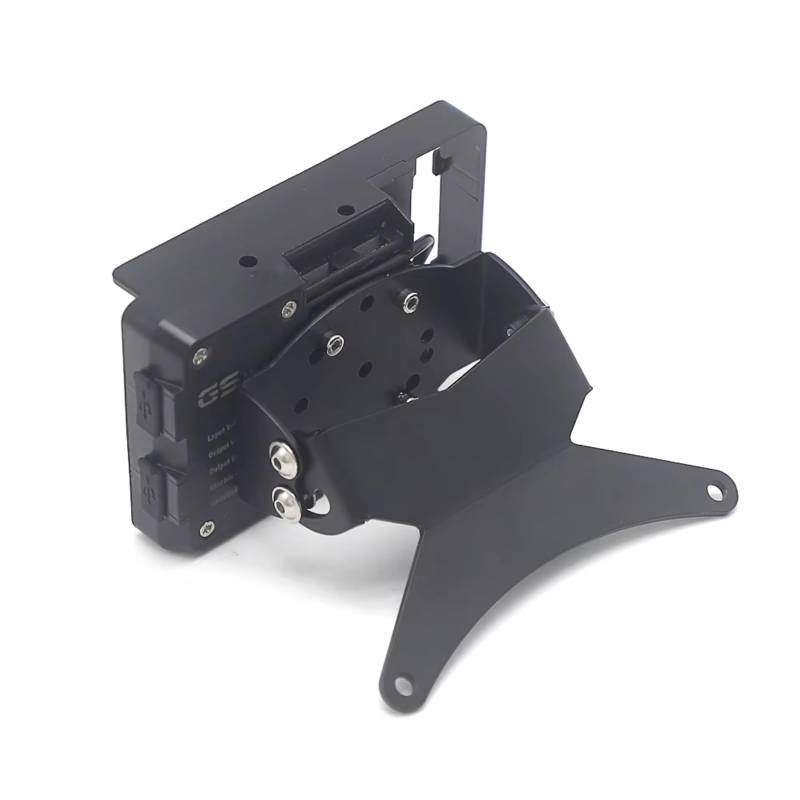 Motorrad Navigationshalterung Für Suzuki Für V-Strom DL 1000 2004-2013 Motorrad Telefon GPS Stand Navigation Halterung USB Und Drahtlose Lade(USB and Bracket) von WINVOX