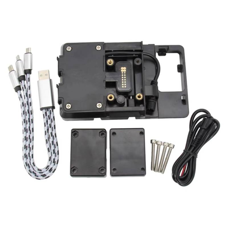 Motorrad Navigationshalterung Für Tiger 800 Für XCX Für XRX 2015-2017 Motorrad Telefon Navigation Platte Halterung Anzupassen Halter Kit GPS Halterung(Phone Holder) von WINVOX