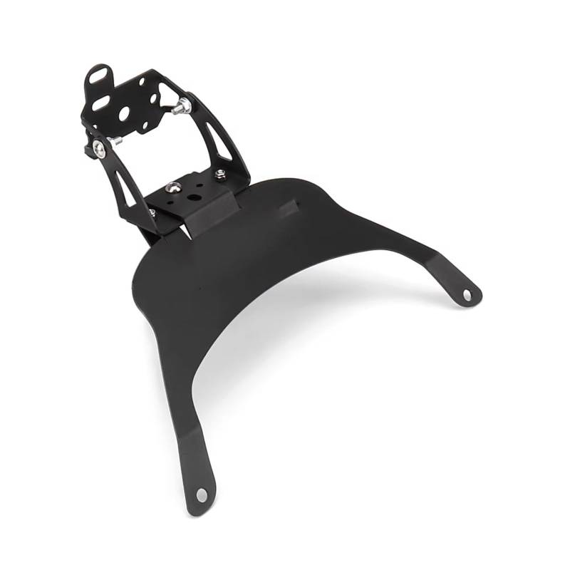 Motorrad Navigationshalterung Für Tricity Ständer Halter Telefon Handy GPS Navigation Platte Halterung Schwarz Motorrad Zubehör(Navigation Bracket) von WINVOX