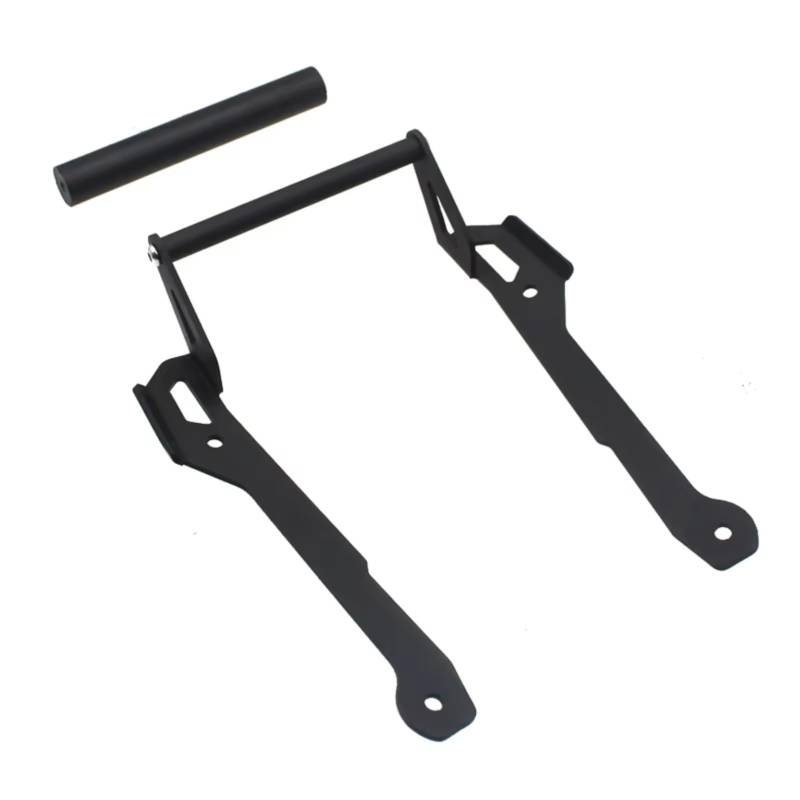 Motorrad Navigationshalterung Für VOGE Für Valico DS525X 2023 2024 Motorrad GPS Telefon Navigation Halterung Vorne Bar Halter Stehen(12-22mm) von WINVOX
