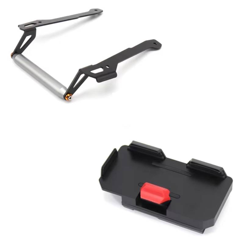Motorrad Navigationshalterung Für Voge Für DS525X 2023- GPS Halterung Motorrad Telefon Halter Stehen Navigation Halterung(Set - 22MM) von WINVOX