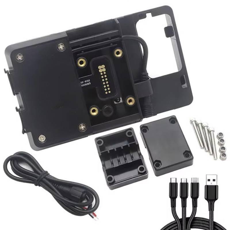 Motorrad Navigationshalterung Für XT1200Z Für Super Für Tenere 2017-2020 Motorrad GPS SMART Phone Navigation GPS Platte Halterung Anzupassen Halter Kit(C) von WINVOX