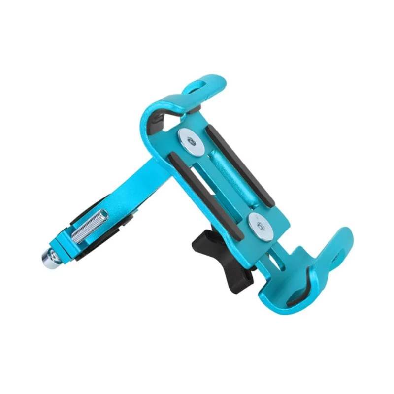 Motorrad Navigationshalterung Metall-Fahrrad-Telefonhalter Aluminiumlegierung rutschfeste Motorradhalterung GPS-Clip Universeller Telefonständer Alle Smartphones(Style C) von WINVOX