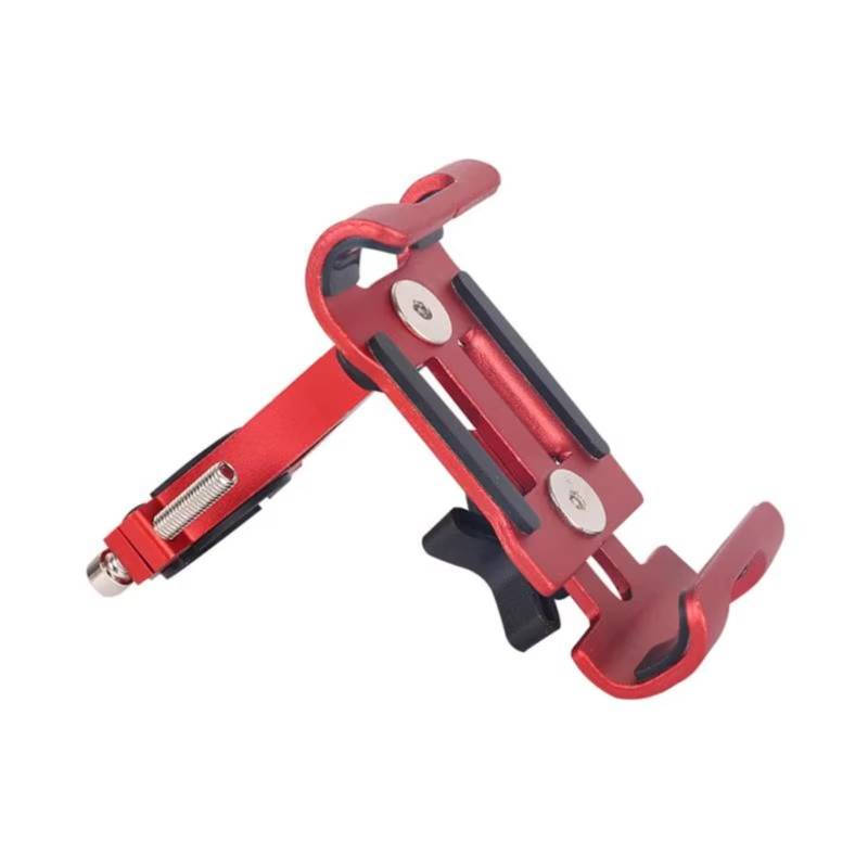 Motorrad Navigationshalterung Metall-Fahrrad-Telefonhalter Aluminiumlegierung rutschfeste Motorradhalterung GPS-Clip Universeller Telefonständer Alle Smartphones(Style D) von WINVOX