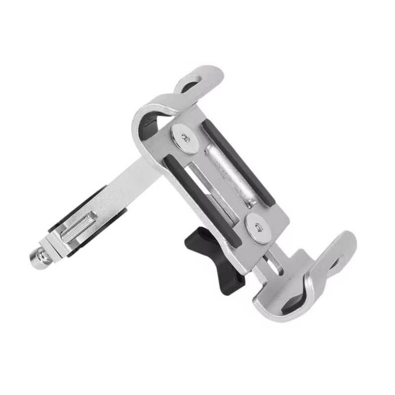 Motorrad Navigationshalterung Metall-Fahrrad-Telefonhalter Aluminiumlegierung rutschfeste Motorradhalterung GPS-Clip Universeller Telefonständer Alle Smartphones(Style E) von WINVOX