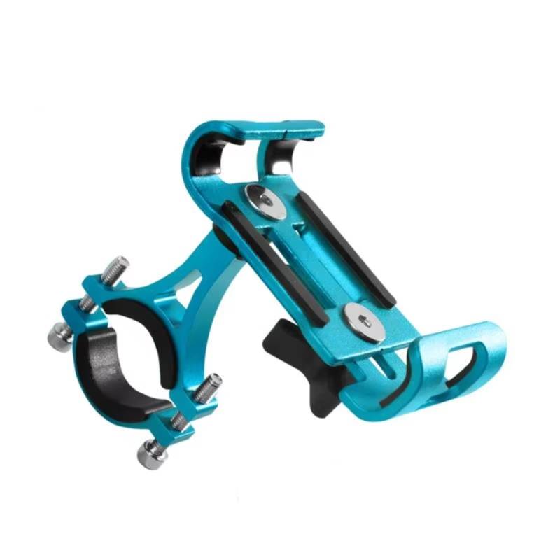 Motorrad Navigationshalterung Metall-Fahrrad-Telefonhalter Aluminiumlegierung rutschfeste Motorradhalterung GPS-Clip Universeller Telefonständer Alle Smartphones(Style H) von WINVOX