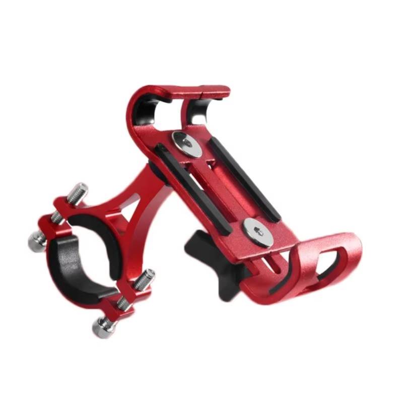 Motorrad Navigationshalterung Metall-Fahrrad-Telefonhalter Aluminiumlegierung rutschfeste Motorradhalterung GPS-Clip Universeller Telefonständer Alle Smartphones(Style I) von WINVOX