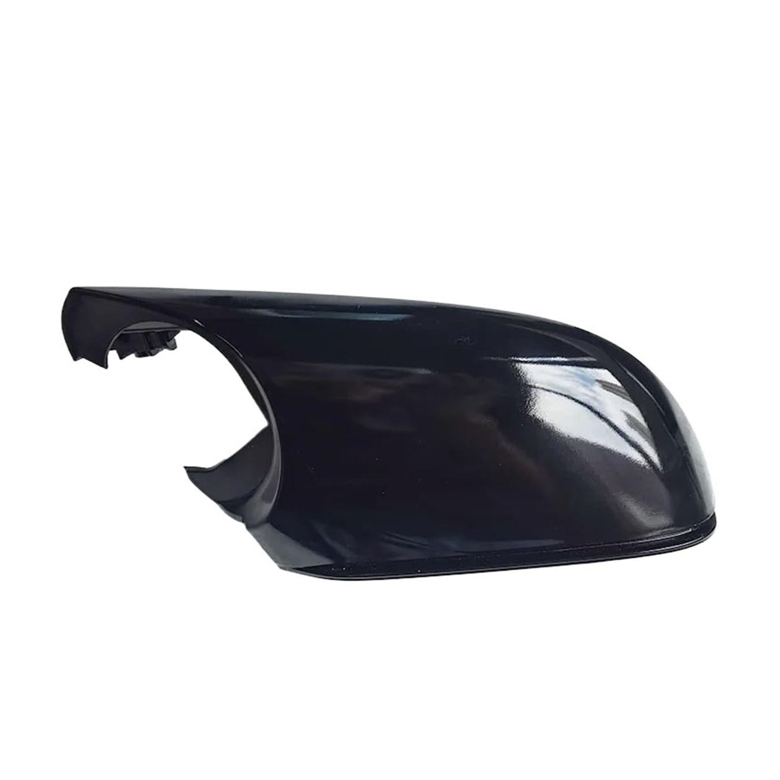 Spiegelkappen Für 1er 2er 3er 4er X1 Auto Rückspiegel Shell Gehäuse Gehäuse Rahmen Außenspiegelkappen(L Bright blacK) von WINVOX